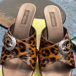 Brighton leopard sandals